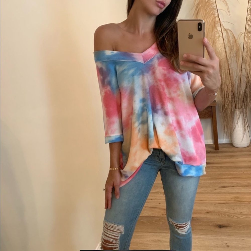 Candy land Thermal V-neck Size Large